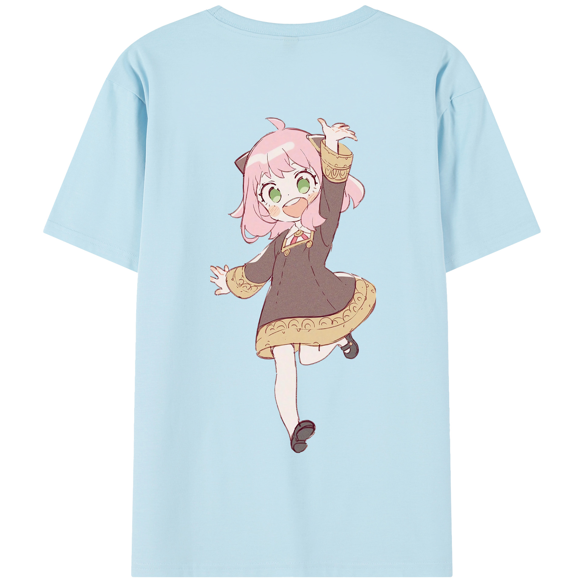 （画像用） SPY×FAMILY间谍家家酒 綿100％半袖Tシャツ（背面プリント）